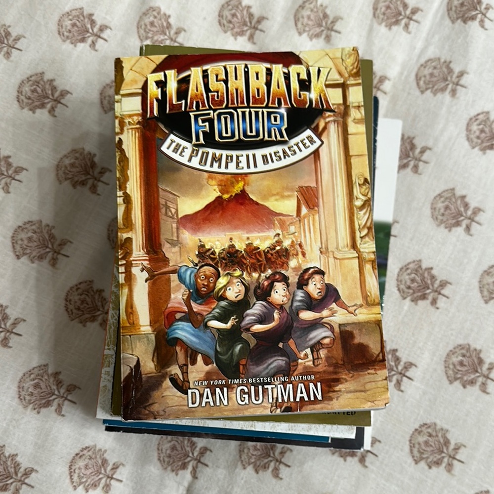 Flashback Four: The Pompeii Disaster Book